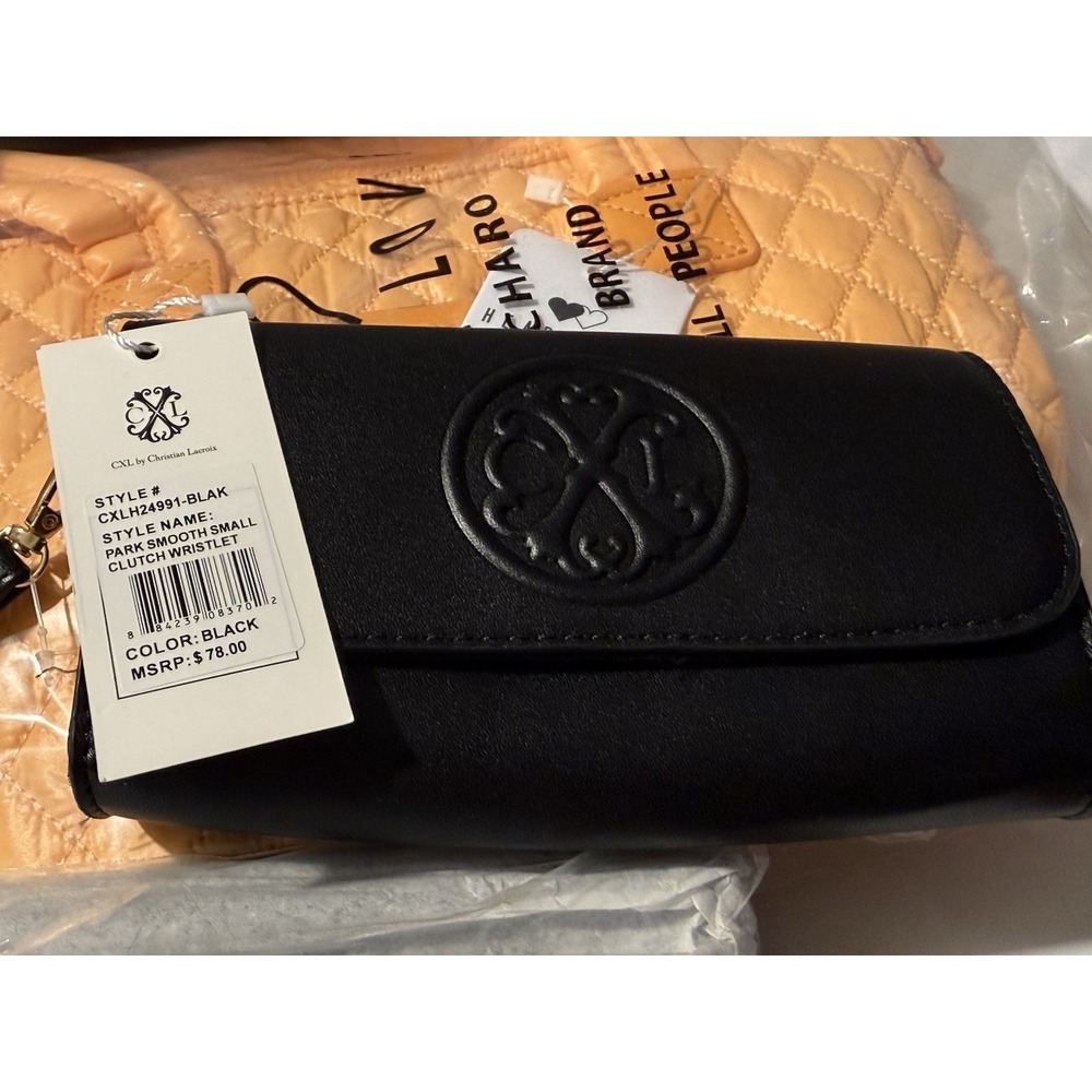 Lot of 6 NWT Designer Handbags Wallets Christian Lacroix French Connection - Picture 4 of 9